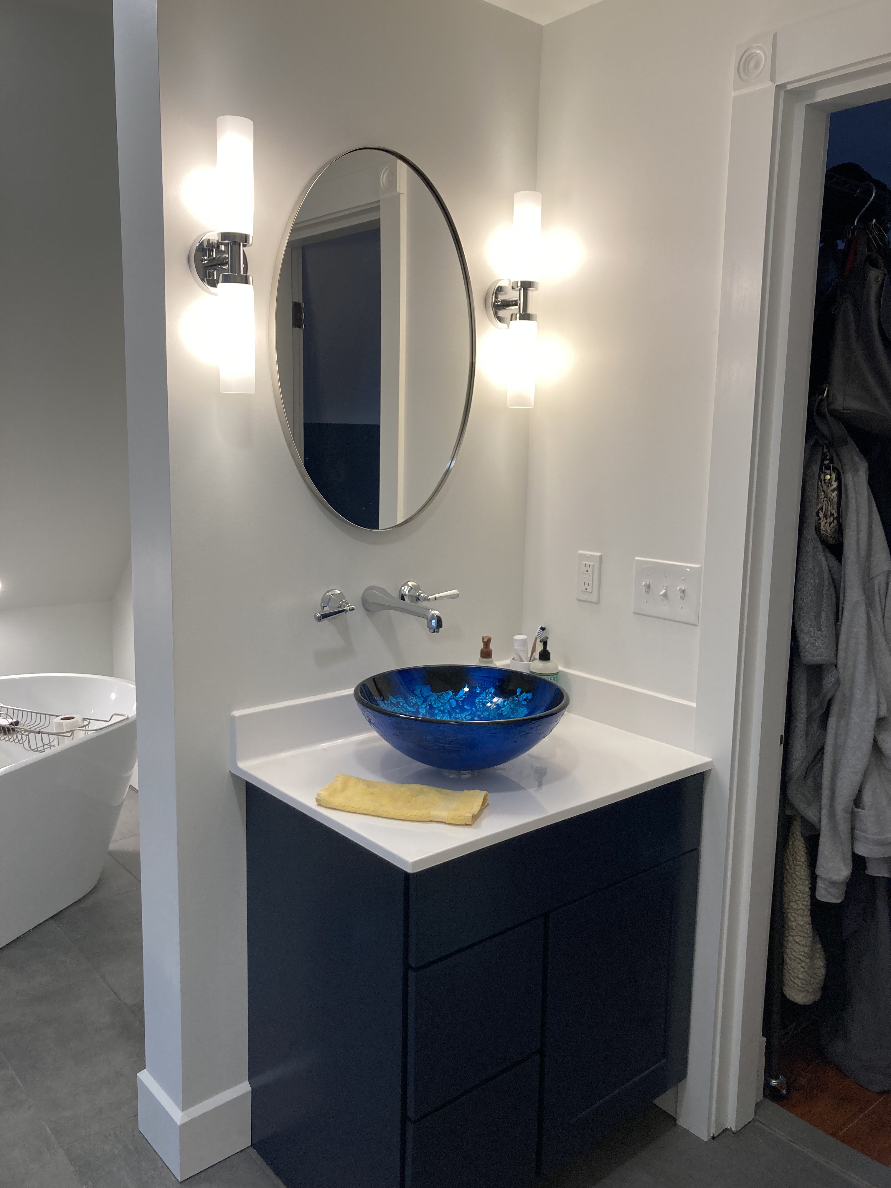 3rd floor bathroom after renovation